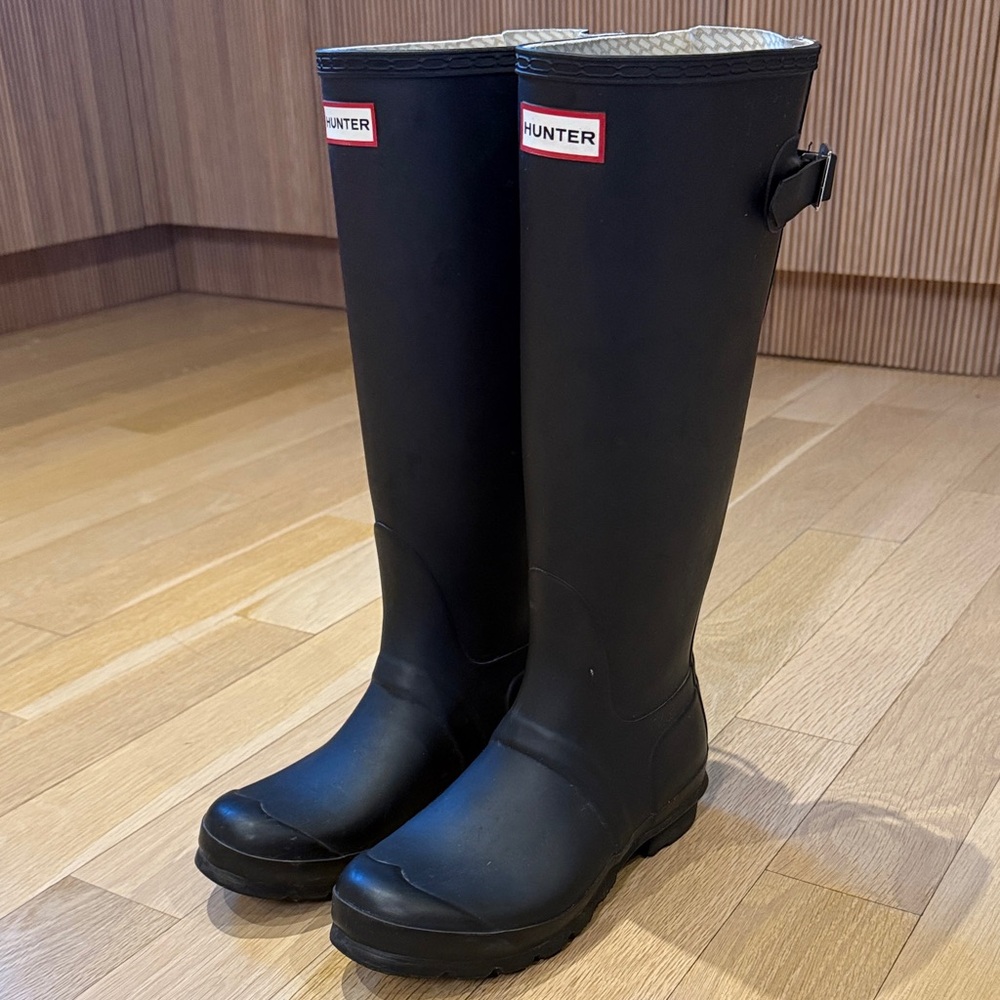 Hunter Original Tall Black Women's Winter & Rain Boots